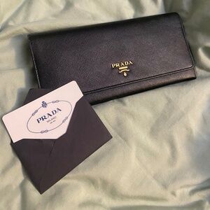 Prada Wallet (removable strap)